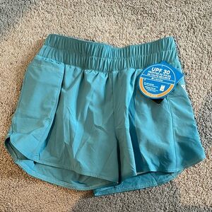 Columbia Blue Athletic Shorts